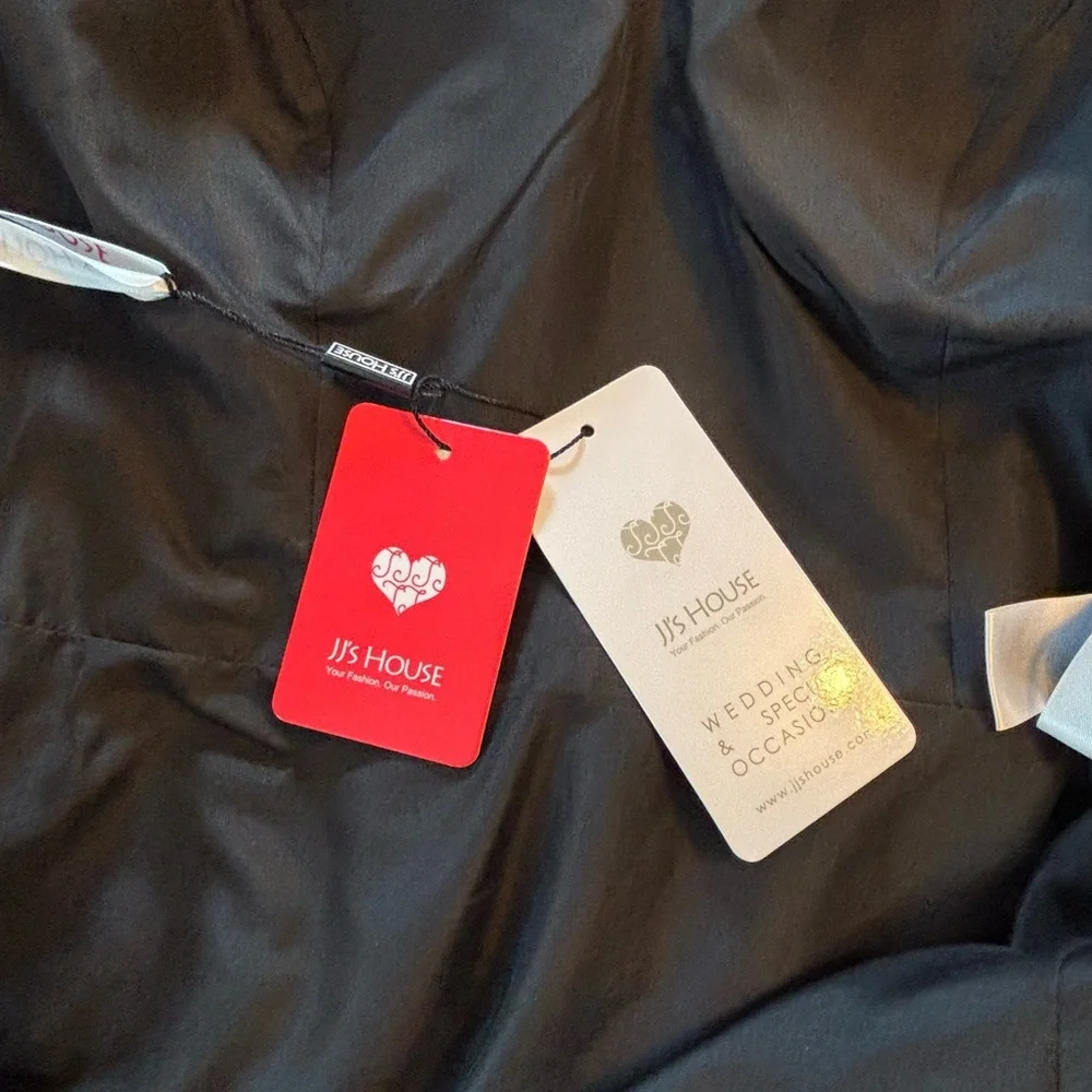 JJs House Black Floral Lace V-Neck Maxi Dress - Picture 3 of 12